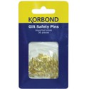 Korbond 镀金安全别针