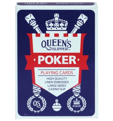 Queen Slipper Poker Cards x 1