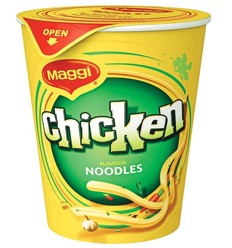 晴らしい麺の鶏肉のカップ60g