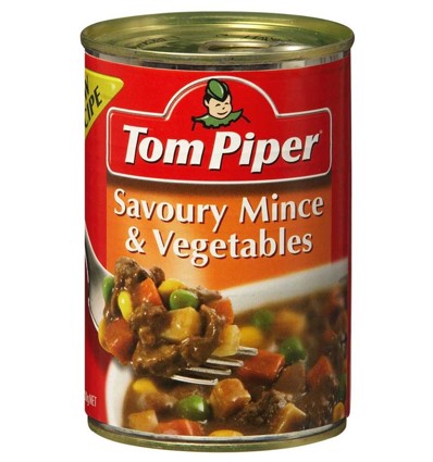 Tom Piper Salados 400g de carne Picada
