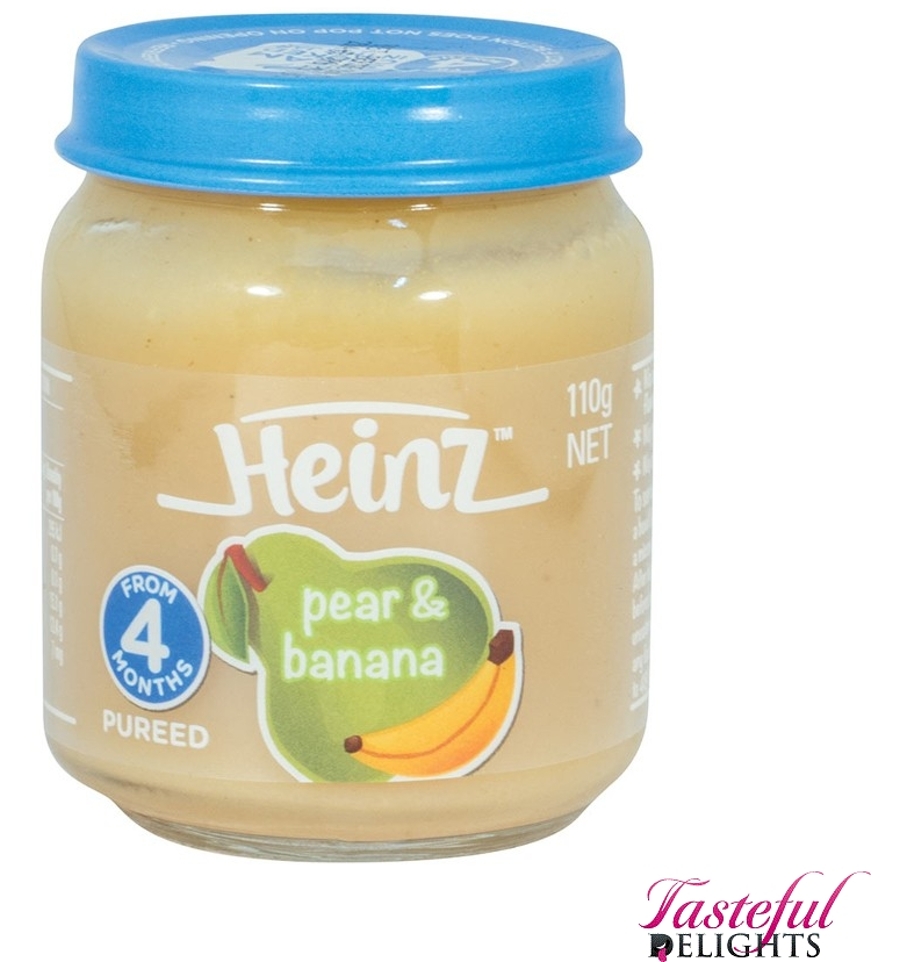 Heinz bottle pear&banana 110g (93412193)