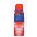 Chinet Grote Rode Bekers 540ml 20pk