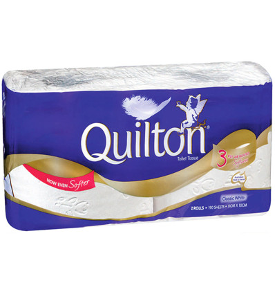 Quilton Toilet Tissue Twin Pack x 14