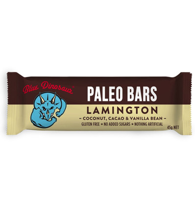 Blue Dinosaur Bar Lamington 45g x 12