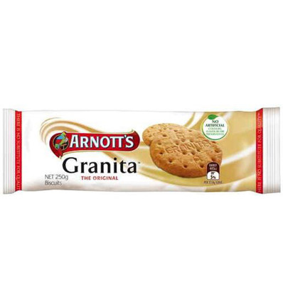 Arnotts Biscuits Granita 250gm x 1