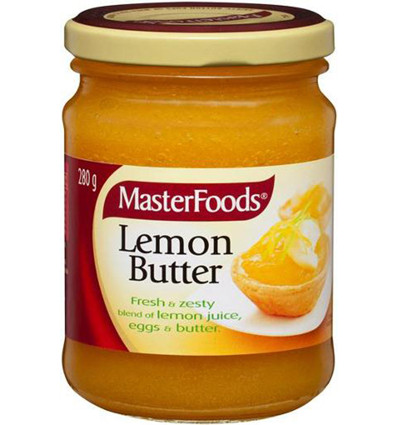 Masterfoods Lemon Butter 280gm x 1