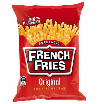 French Fries Plain 45g x 18