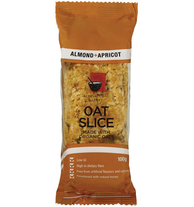 Oat Segment Amandel-Abrikoos 100g x 14