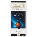 Lindt Excellence donker zeezout 100 g x 10