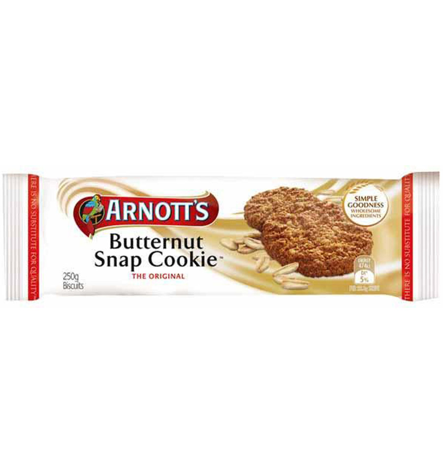Arnotts Butternut Snap Cookie 250g 9310072000411 Ebay
