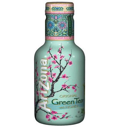 Arizona Green Tea Honey 500ml x 6