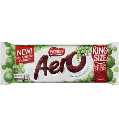 Schmiegen sich Aero Pfefferminze King Size 60 g x 24