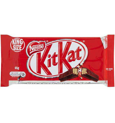 Nestle Kit Kat Kingsize 65g  Pack 24