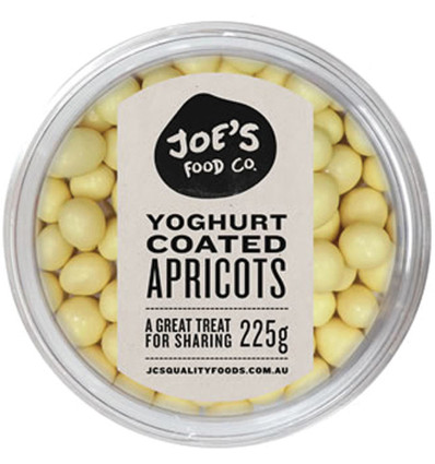 Jc's Yoghurt Coated Apricots 225g x 12