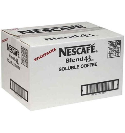 Nescafe Blend 43 Coffee Sticks 1.7gm x 1000
