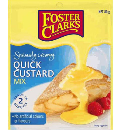 Foster Clark ist Schnell Creme Mischen 80gm x 12