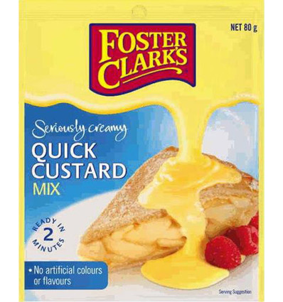 Foster Clark's Quick Custard Mix 80gm x 12