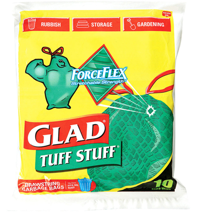 Glad Tuff Stuff Bags 10's x 1