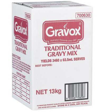 Gravox Gravy Traditional 13kg x 1