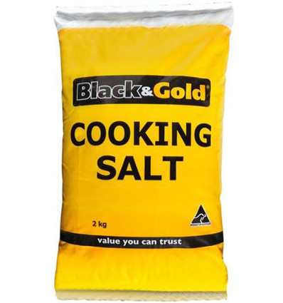 Black & Gold Cooking Salt 2kg x 1