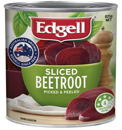 Edgell Gesneden Rode Biet 825g