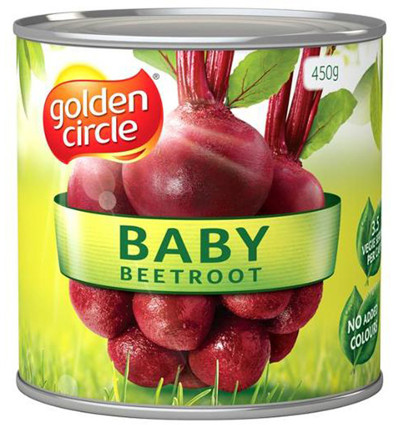 Golden Circle Whole Baby Beetroot 450gm x 1