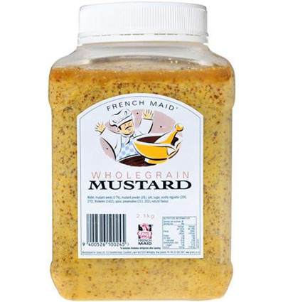 French Maid Wholegrain Mustard 2.1kg x 1