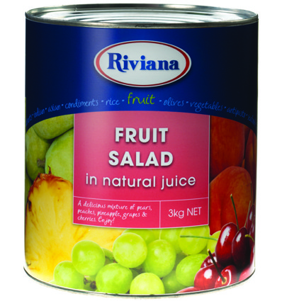 Riviana Fruit Salad South African 3kg x 1