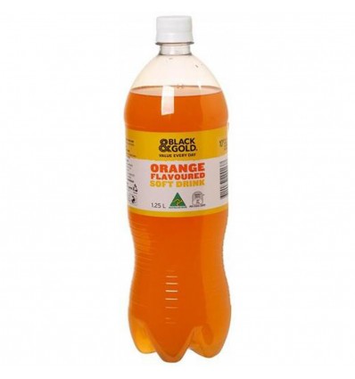 Black & Gold Orange Soft Drink 1,25 l