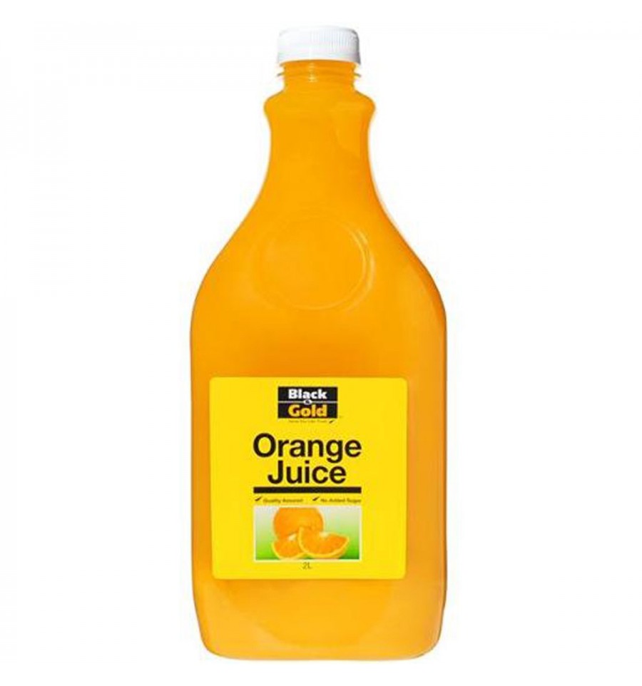 Black & Gold Juice Orange 2l Tasteful Delights