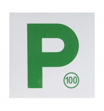 Magnetische P-Platten Grün