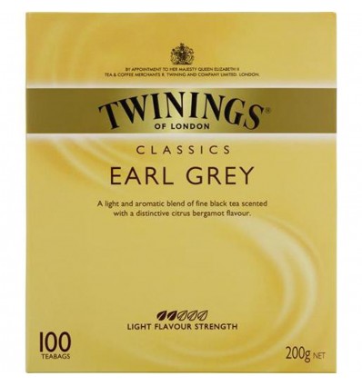 Twinings Grey Classics Teabags 100 Pack x 1