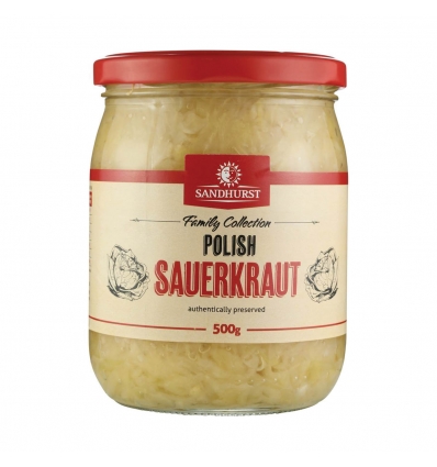 Sandhurst Polish Sauerkraut 500g x 1
