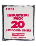Glad Heavy Duty Garbage Bag Roll 100 Pack x 1