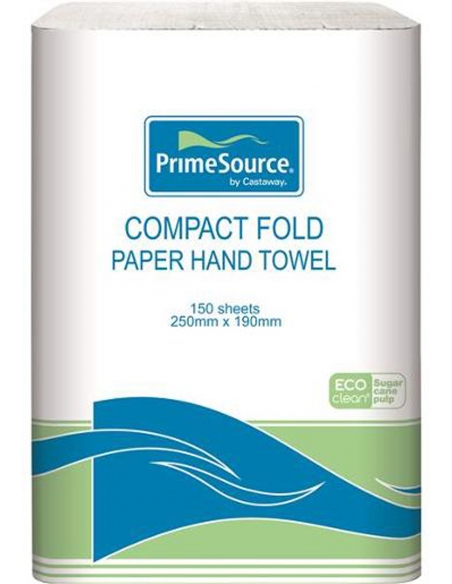 Primesource White Center Feed Paper Handdoekrol 150-pak