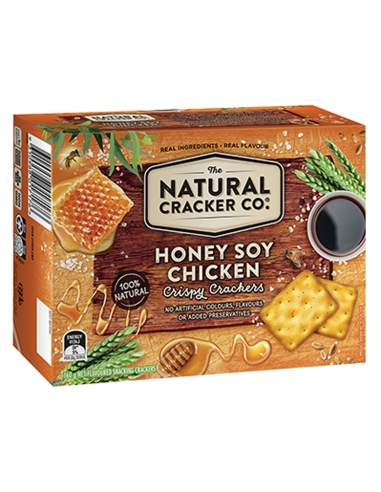 Natural Cracker Honing Soja Kip 160g