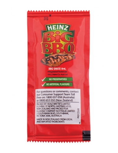 Heinz Sauce BBQ Portions 8ml x 300