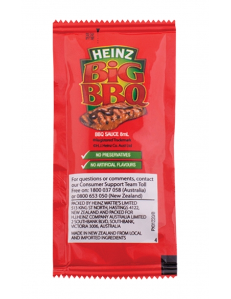 Heinz Sauce BBQ Portions 8ml x 300