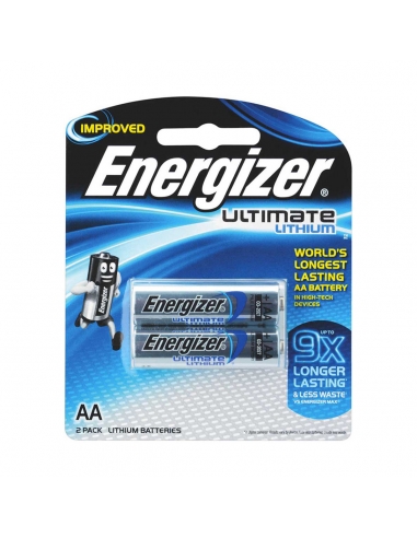 Energizer Ium Aa 2 Pk