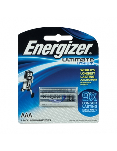 Energizer Lithium Aaa 2 Pk x 1