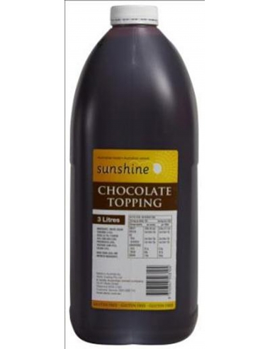 Sunshine Chocolate Topping 3l x 1