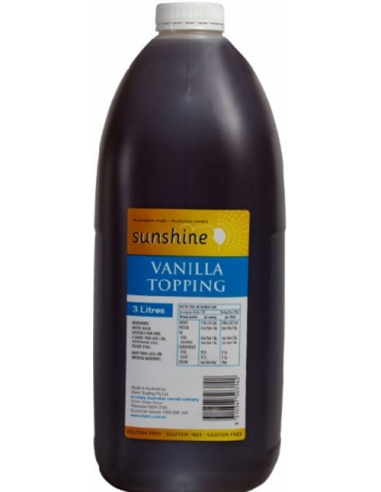 Sunshine Vanilla Topping 3l x 1