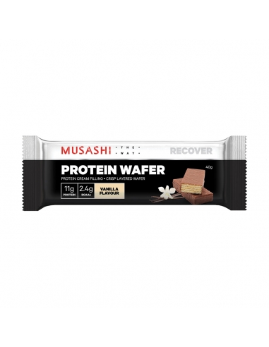 Musashi Pro Wafel Waniliowy 40g x 12