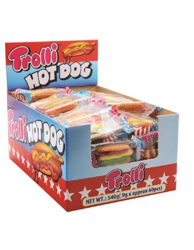 Trolli Hot Dog Candy 60 x 1