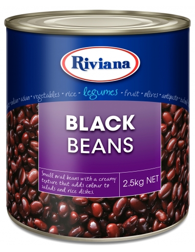 Riviana Black Beans 2.5kg x 1