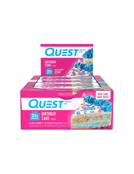 Quest Bar Verjaardagstaart 60g x 12
