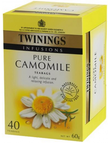 Twining's Camomile Infusion Tea Bag 40 Pack x 4