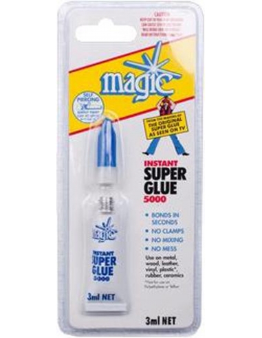 Magic Super Superglue Tube 3ml x 12