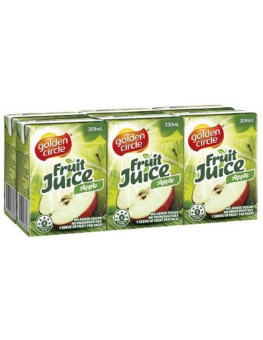 Golden Circle Apple Juice 6 by 200ml x 1