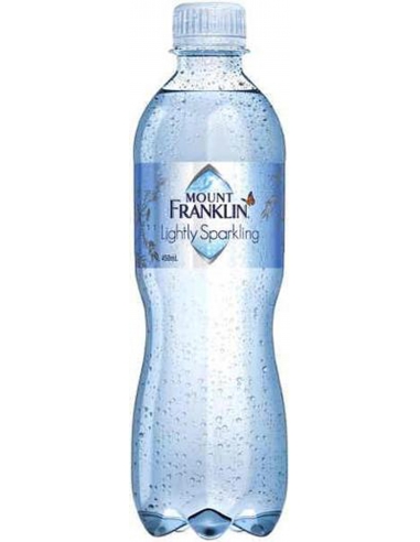 Mount Franklin Agua mineral ligeramente espumosa 450 ml